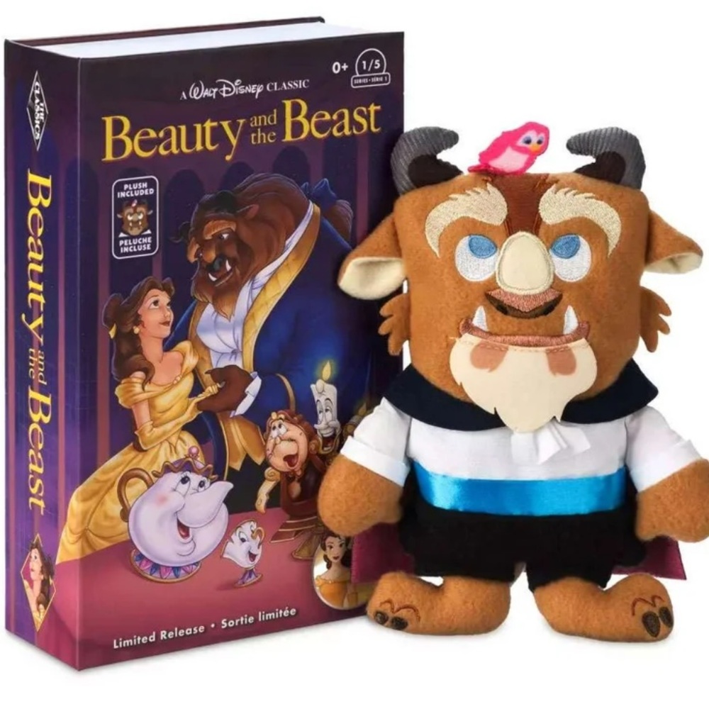 Disney Beauty and the Beast Series 1/5 Limiteded Release Plush Included